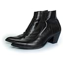 Saint Laurent, Finn leather ankle boots