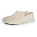 Aurelien, Light beige suede yacht loafers - Autre Marque