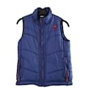 Blue sleeveless down jacket Diesel size 1 / 10 years