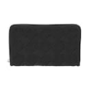 Bottega Veneta Black Nylon Long Wallet