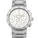 Bvlgari Bvlgari BB42CHSS White Men's Automatic Chronograph Watch - Bulgari
