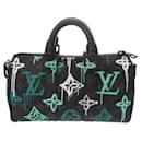 Louis Vuitton Monogram Eclipse Keepall Bandouliere 25