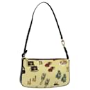 LOUIS VUITTON Vernis sticker Pochette Accessoires Pouch White M90928 Auth 120036 - Louis Vuitton