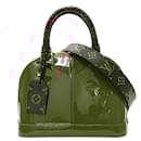 Louis Vuitton Alma BB Handbag in Scarlet Red