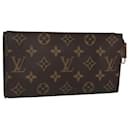 LOUIS VUITTON Monogram Bucket GM Accessory Pouch LV Auth 120442 - Louis Vuitton