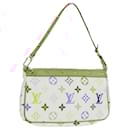 LOUIS VUITTON Multicolor Pochette Accessoires Pouch White M92649 Auth yk18046AM - Louis Vuitton