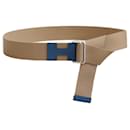 Nomade 40 belt Color Blue Tie / Dust - Hermès