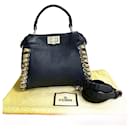 Fendi Peekaboo Mini Python 2way Bag