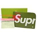 Clutch Epi Pochette Jour GM Louis Vuitton Vermelho