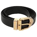 LOUIS VUITTON Epi Ceinture Belt 37.4"" Black M6832 LV Auth 121486 - Louis Vuitton