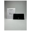 Vintage Dior Leather ID holder black
