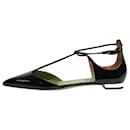 Black patent leather flats - size EU 36 - Aquazzura