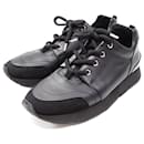 Hermes Black Leather Sneakers - Hermès