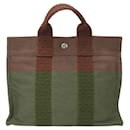 Hermes Her Line Canvas Tote Bag - Hermès