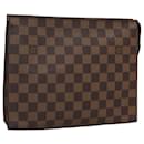 LOUIS VUITTON Damier Ebene Posh Toilette 26 Pouch N47543 LV Auth 121662 - Louis Vuitton