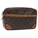 LOUIS VUITTON Monogram Compiegne 28 Clutch Bag M51845 LV Auth bs24907 - Louis Vuitton