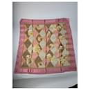 Vintage Balenciaga Silk Scarf Pink