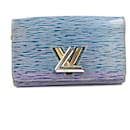 Louis Vuitton Epi Denim Portefeuille Twist Chain Wallet