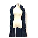 Louis Vuitton Monogram Shawl Fleur Fur Large Stole Scarf