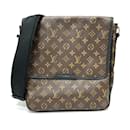Louis Vuitton Monogram Macassar Bus MM Crossbody Bag