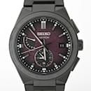 Seiko Astron SBXY055 Purple Quartz Wristwatch