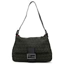 Fendi Red Zucchino Canvas Mamma Forever