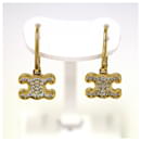 Celine Triomphe Drop Earrings - Céline
