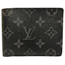 Louis Vuitton Monogram Eclipse Bi-fold Wallet