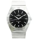 Omega Constellation Black Dial Men's Wristwatch