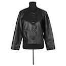 Black leather jacket - Autre Marque