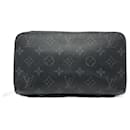 Louis Vuitton Monogram Eclipse Zippy XL Clutch Bag