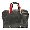 Bally Leather Business Briefcase Brown