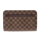 Louis Vuitton Damier Saint Louis Brown Clutch and Tote Bag