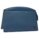 LOUIS VUITTON Epi Trousse Crete Pouch Blue M48405 LV Auth bs25169 - Louis Vuitton
