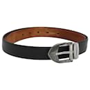 LOUIS VUITTON Taiga Ceinture Classic Belt 40.2"" Ardoise LV Auth bs25191 - Louis Vuitton