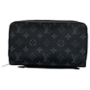 Louis Vuitton Long Wallet Monogram Eclipse Zippy XL