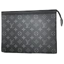 Louis Vuitton Monogram Eclipse Clutch Bag