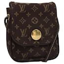 LOUIS VUITTON Monogram Mini Pochette Cancun Pouch Brown M95313 LV Auth 116307 - Louis Vuitton