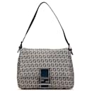 Fendi Gray Zucchino Canvas Mamma Forever