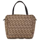 Sac à main Fendi Zucchino marron