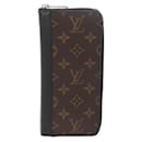 Louis Vuitton Monogram Macassar Zippy Wallet