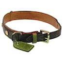 LOUIS VUITTON Monogram Collier Baxter Dog Leash M58071 LV Auth sw384 - Louis Vuitton