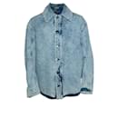 LGN Louis Gabriel Nouchi, Blue washed denim jacket - Autre Marque
