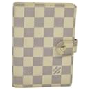 LOUIS VUITTON Damier Azur Agenda PM Day Planner Cover R20706 LV Auth ki5735 - Louis Vuitton