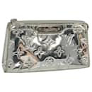 LOUIS VUITTON Monogram Miroir Trousse Cosmetic Pouch Silver M95603 Auth 122738 - Louis Vuitton
