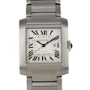 Cartier Tank Francaise LM WSTA0067 Stainless Steel Automatic Watch
