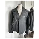 Sandro leather jacket