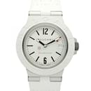 Bvlgari Aluminium BB40AT White Dial Men's Watch - Bulgari