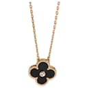 Pendentif Vintage Alhambra en Onyx Édition Limitée 2016 de Van Cleef & Arpels