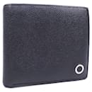 Bvlgari Bi-fold Wallet in Black Leather - Bulgari